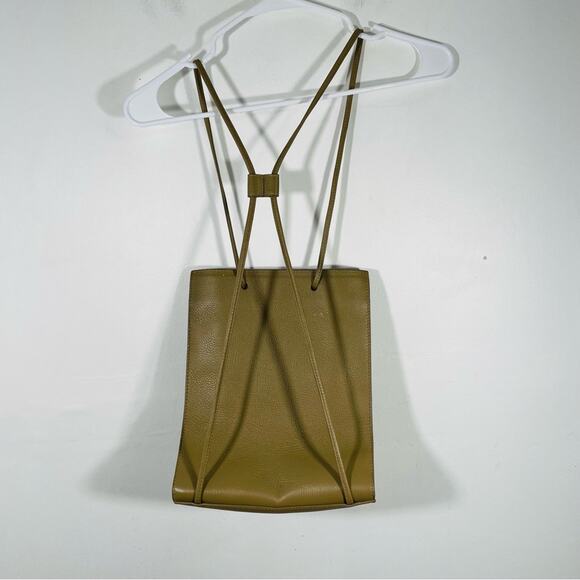 ELT Collective Taupe Woodland Leather Convertible Backpack Crossbody Nashville main image 7